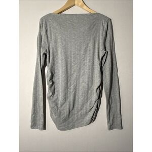 Urban Social Maternity‎ Top Knit Long Sleeve Grey Size XL
